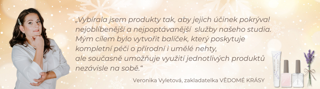 Veronika Vyletova o balicku Levandulove doteky